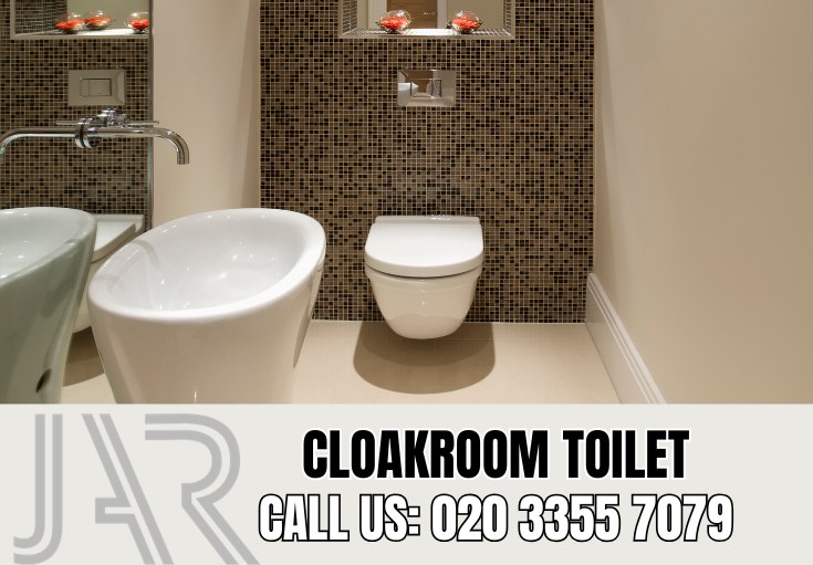 Cloakroom and Downstairs Toilet Installation by Eastfinchley Bathroom Fitters