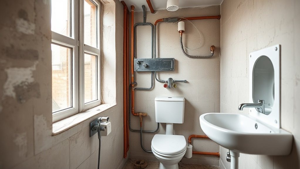 Bathroom Plumbing and Electrics in East Finchley